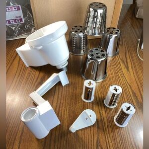 KitchenAid Rotor Slicer PARTS ONLY & hand held shredder/slicer